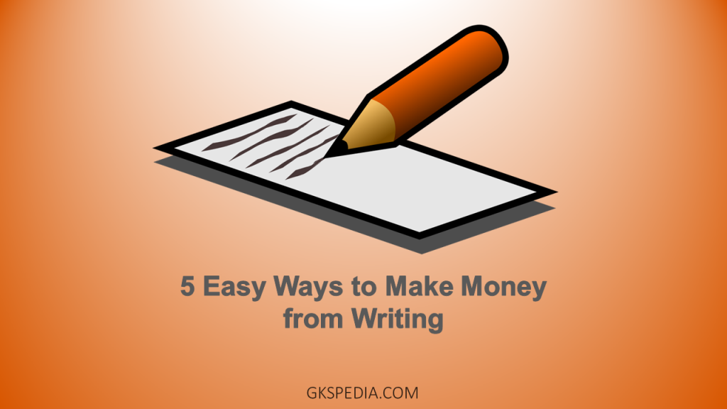 can you make money from writing essays