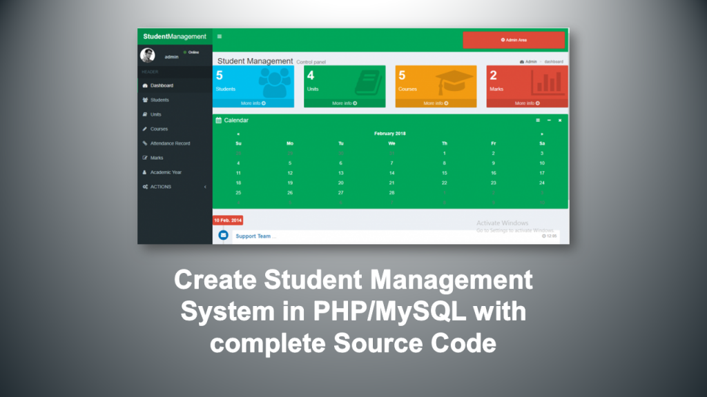 Create-Student-Management-System-in-PHP-MySQL-with-complete-Source-Code ...