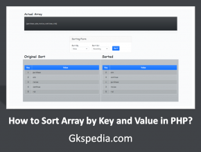 How to Sort Array by Key and Value in PHP