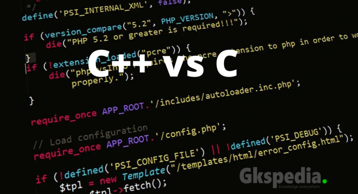 C++ vs C